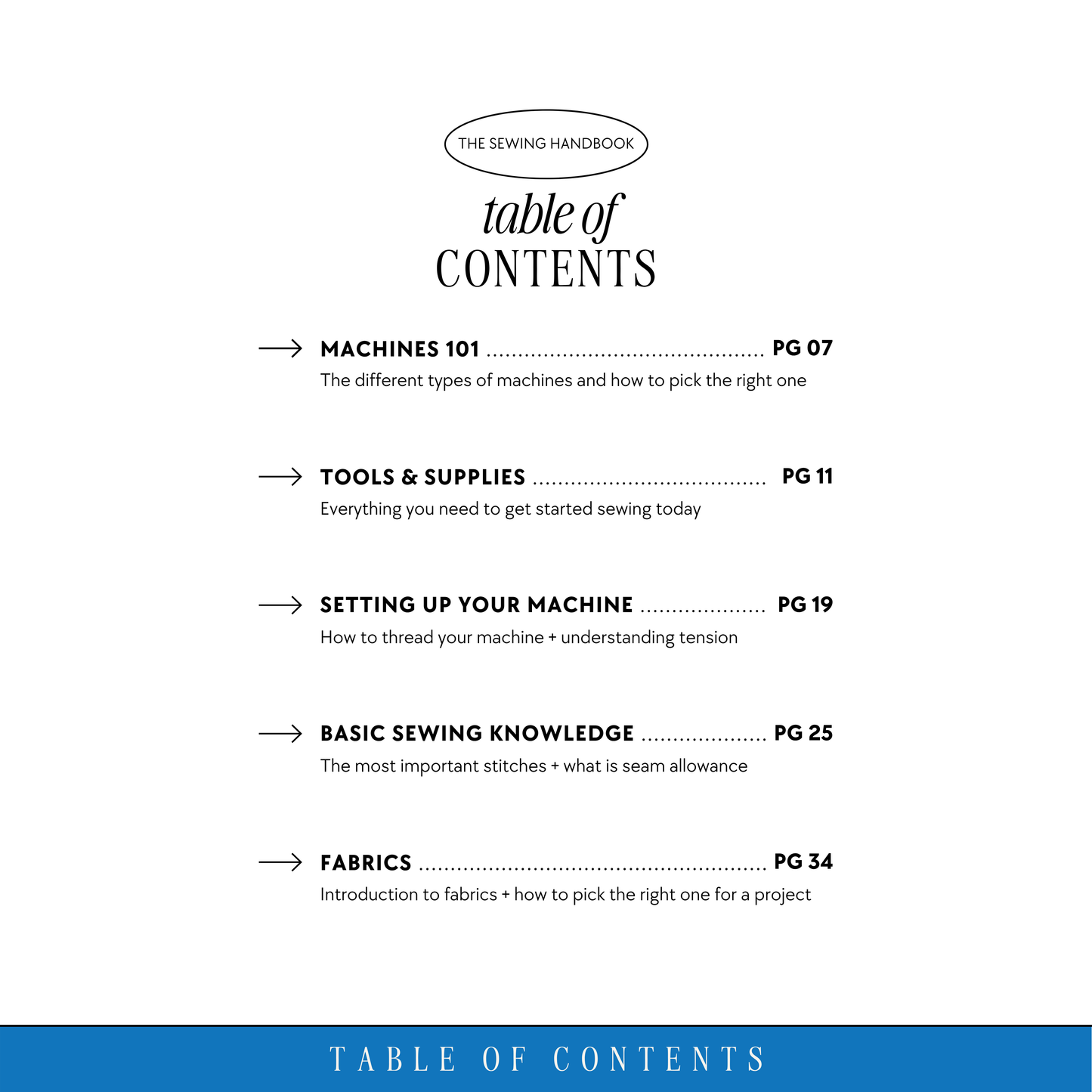 The Sewing E-Book