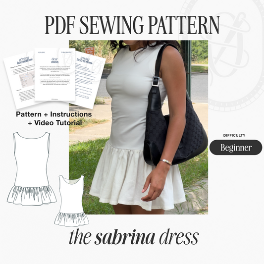 XS-XL | Sabrina Dress | PDF Sewing Pattern