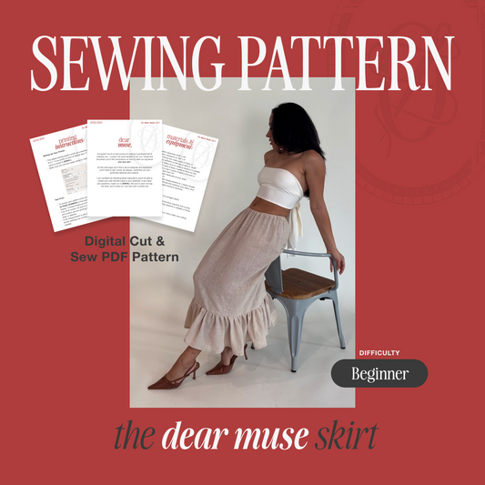 Dear Muse Skirt | Digital Sewing Pattern